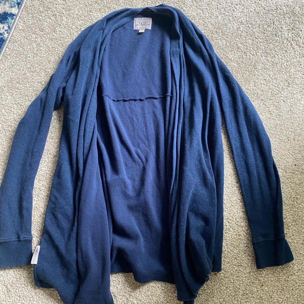 UGG Deep Blue Women's Open Cardigan